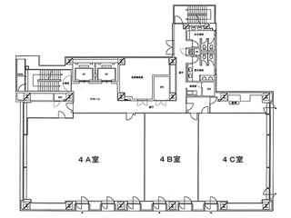 4A（日本橋サンスカイルーム）の図面