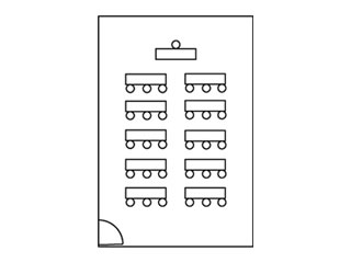 611（東京八重洲ホール）の図面